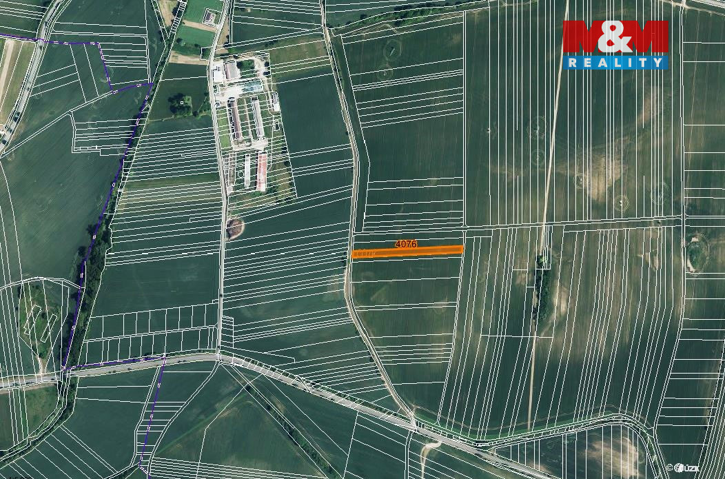 Prodej pole, 819 m², Ježov - 4