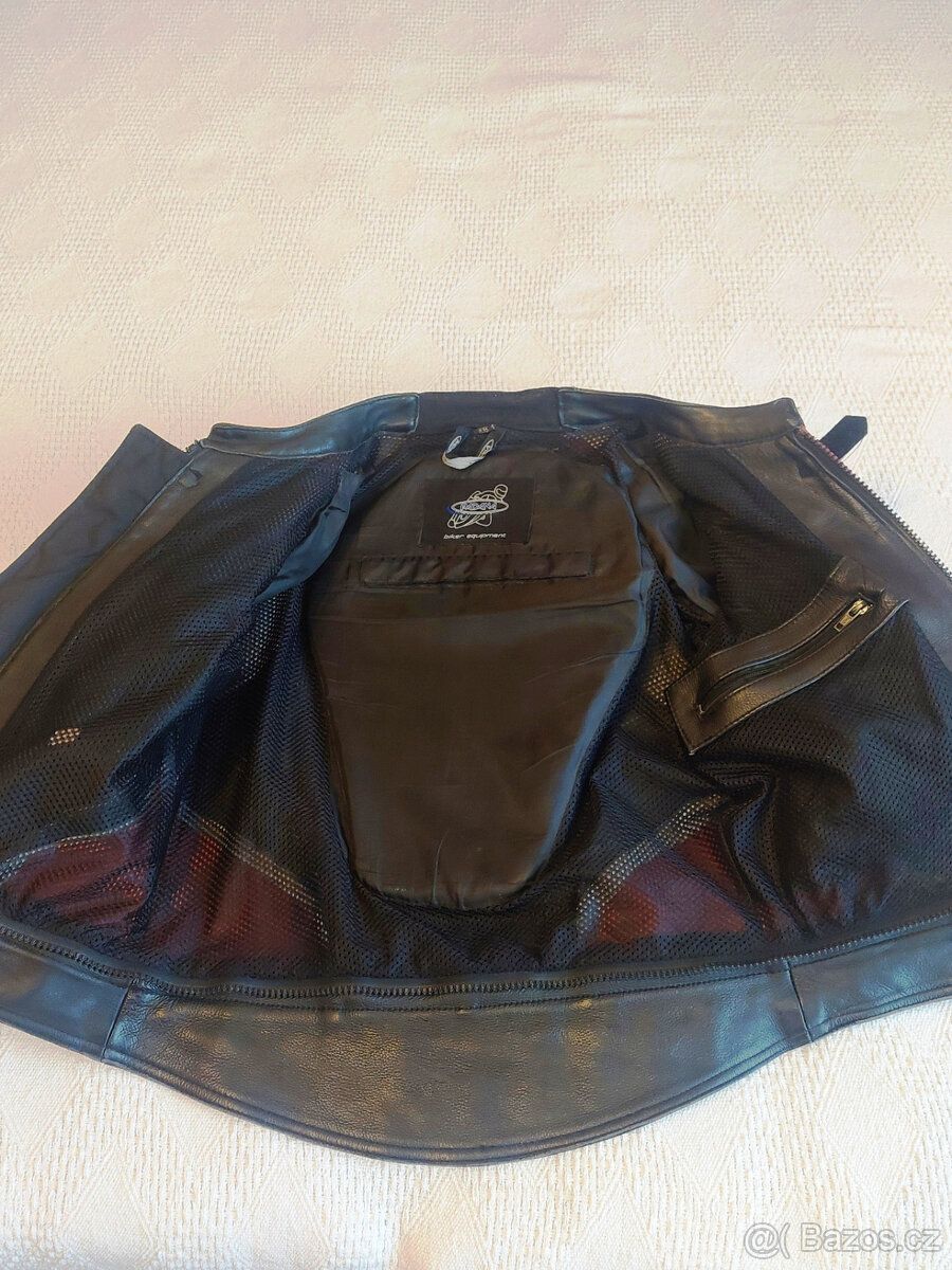 Dvoudílná kožená moto kombinéza Padana, vel. 48 - 4