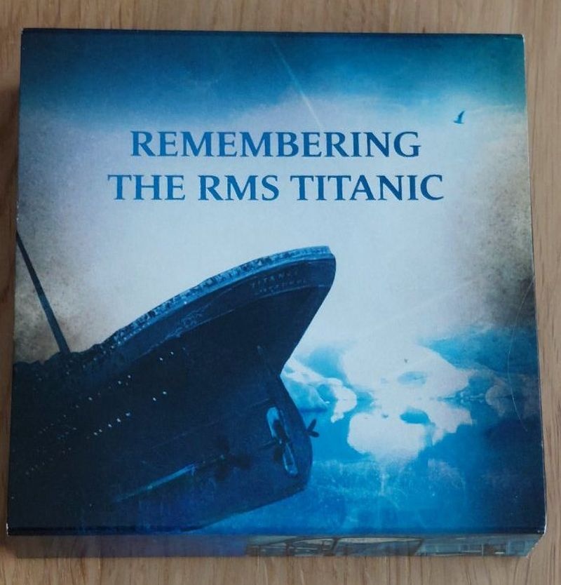 RMS Titanic 35th Anniversary 3 oz Silver Coin Solomon Island - 4