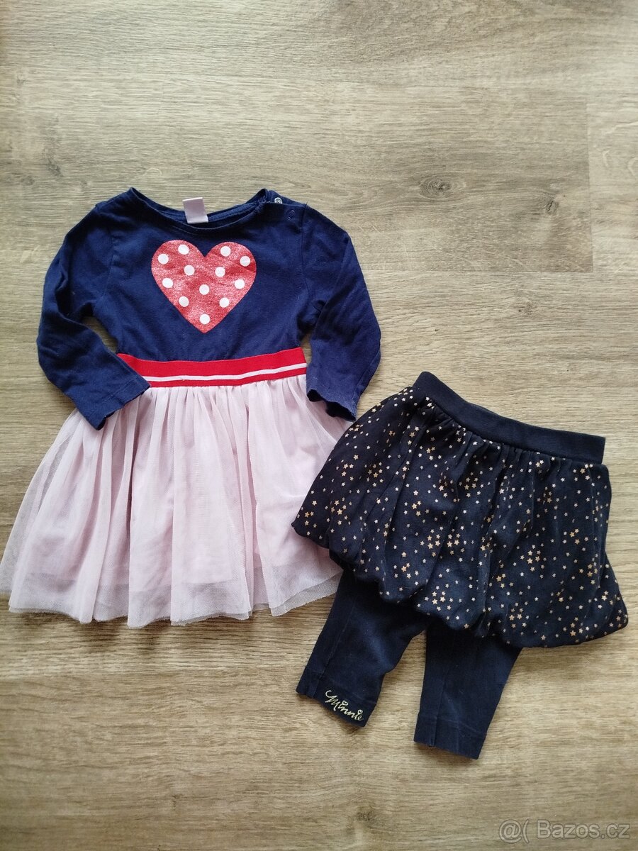 Balíček dívčího oblečení, velikost 74/80 - 4