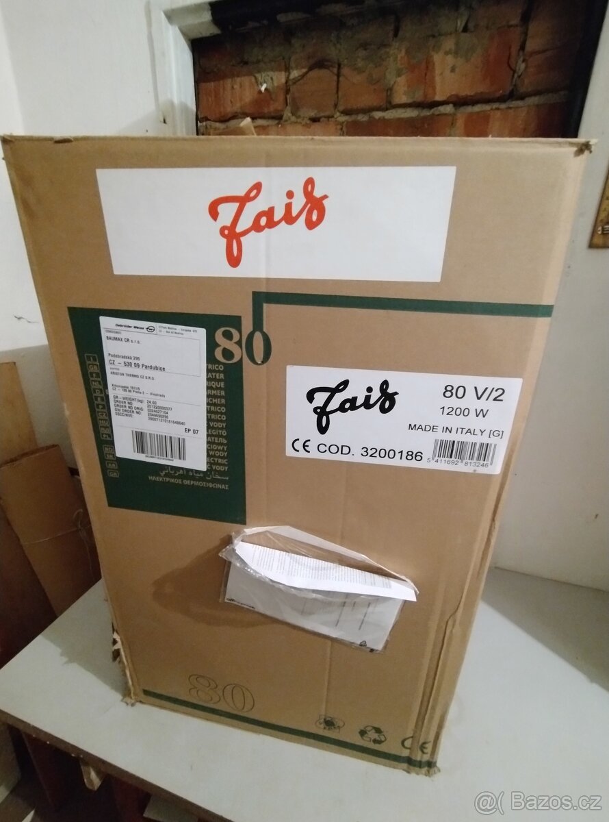 Bojler ohřívač vody Ariston FAIS 80 - 4