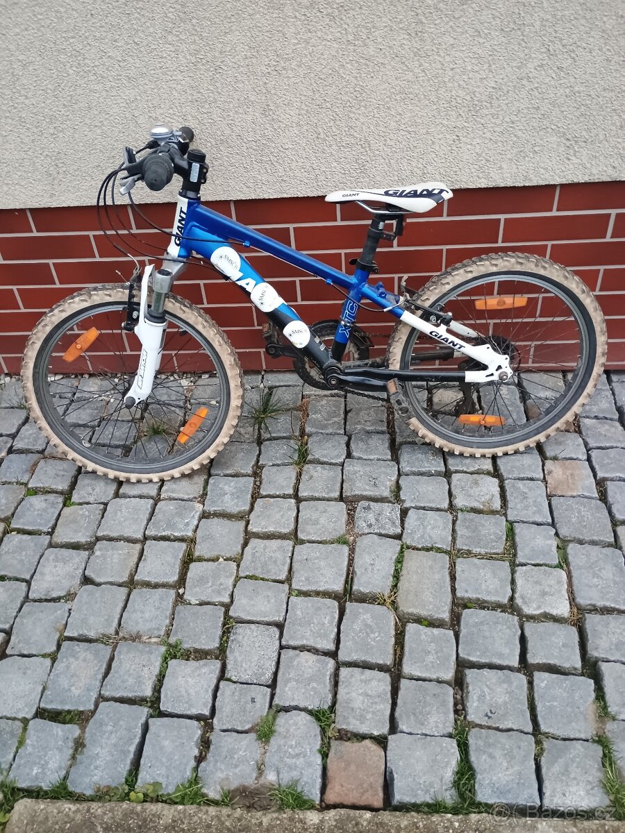 Detské kolo velikost 20 giant XTC team - 4