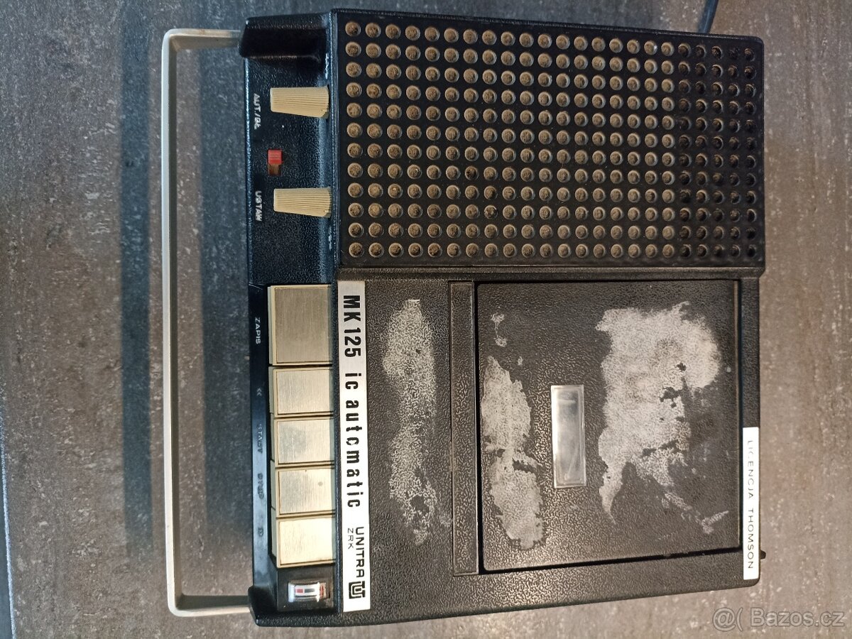 kazetový magnetofon Unitra MK 125 automatic. - 4