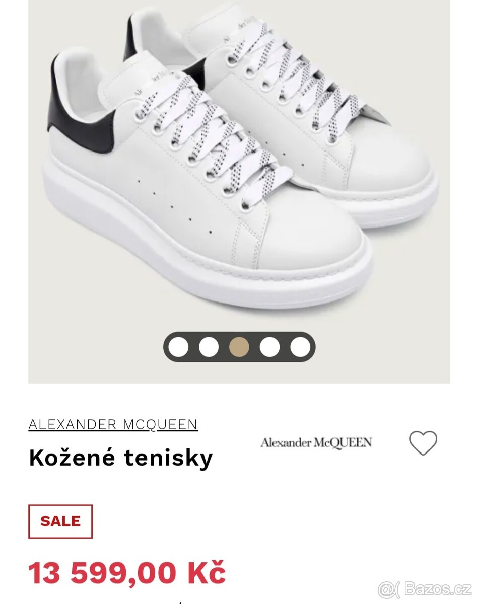 Tenisky Alexander McQueen vel. 35-36 - 4