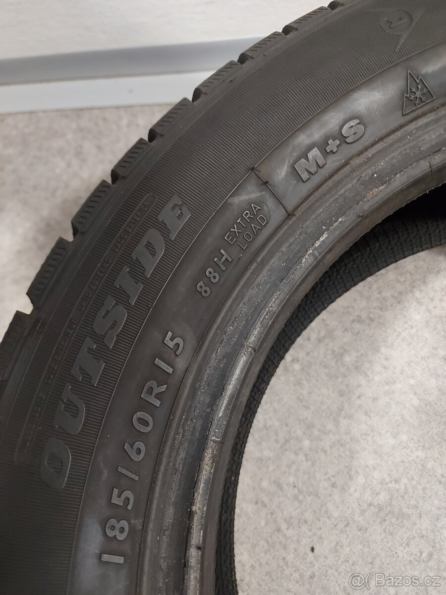 2x Celoročky Dunlop SP Winter Response 185/60R15 - 4