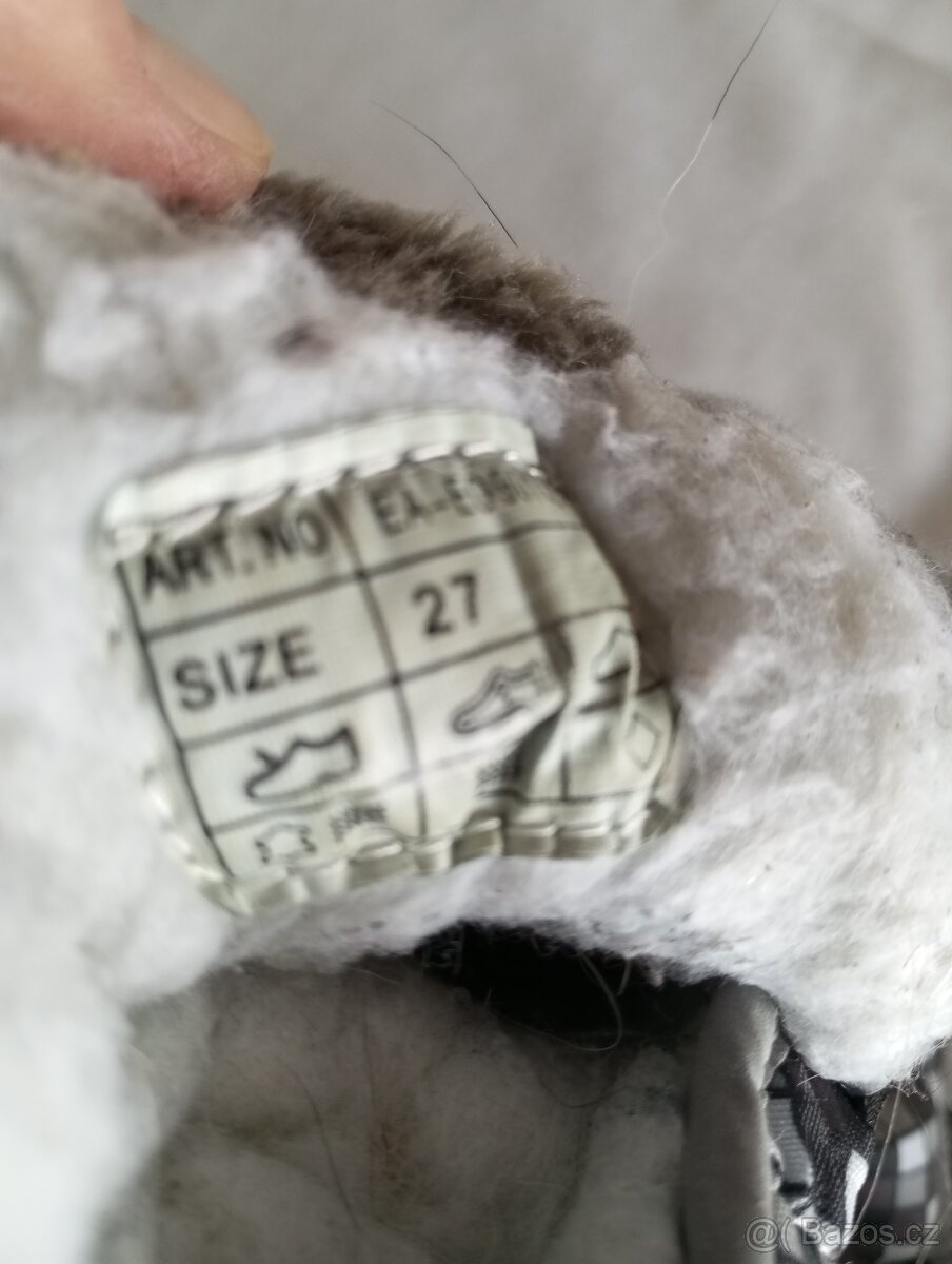 Dětské zimní boty vel.27 - 4