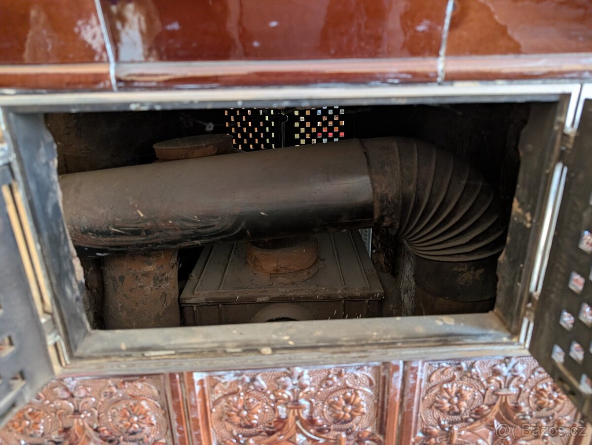 Starožitná kachlová kamna - 4