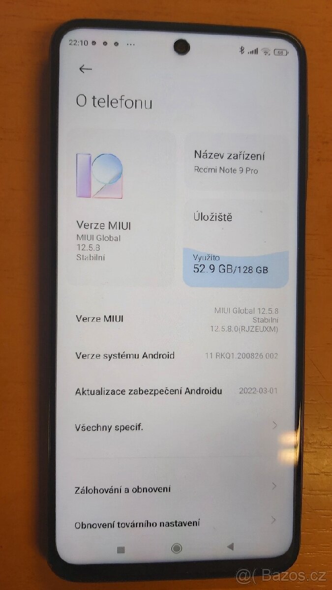 Prodám redmi note 9pro 6gb-128gb - 4