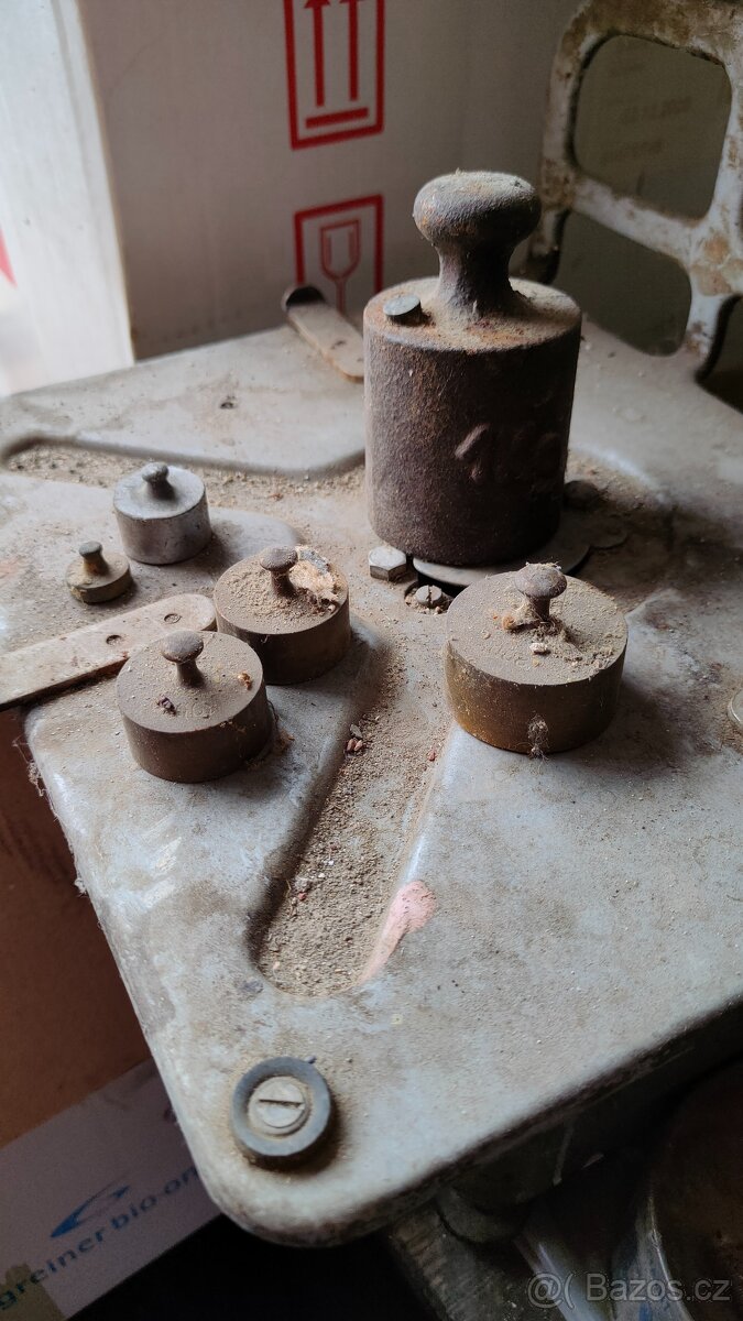 Stará kupecká váha TRANSPORTA - 4