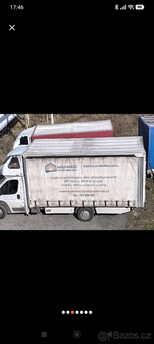 Plachtová nástavba, korba s roletou - 4