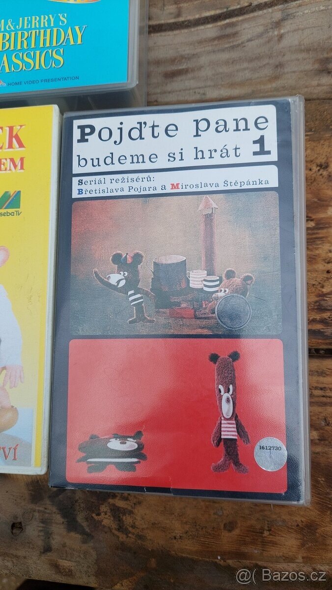 Vhs kazety 16 x - 4