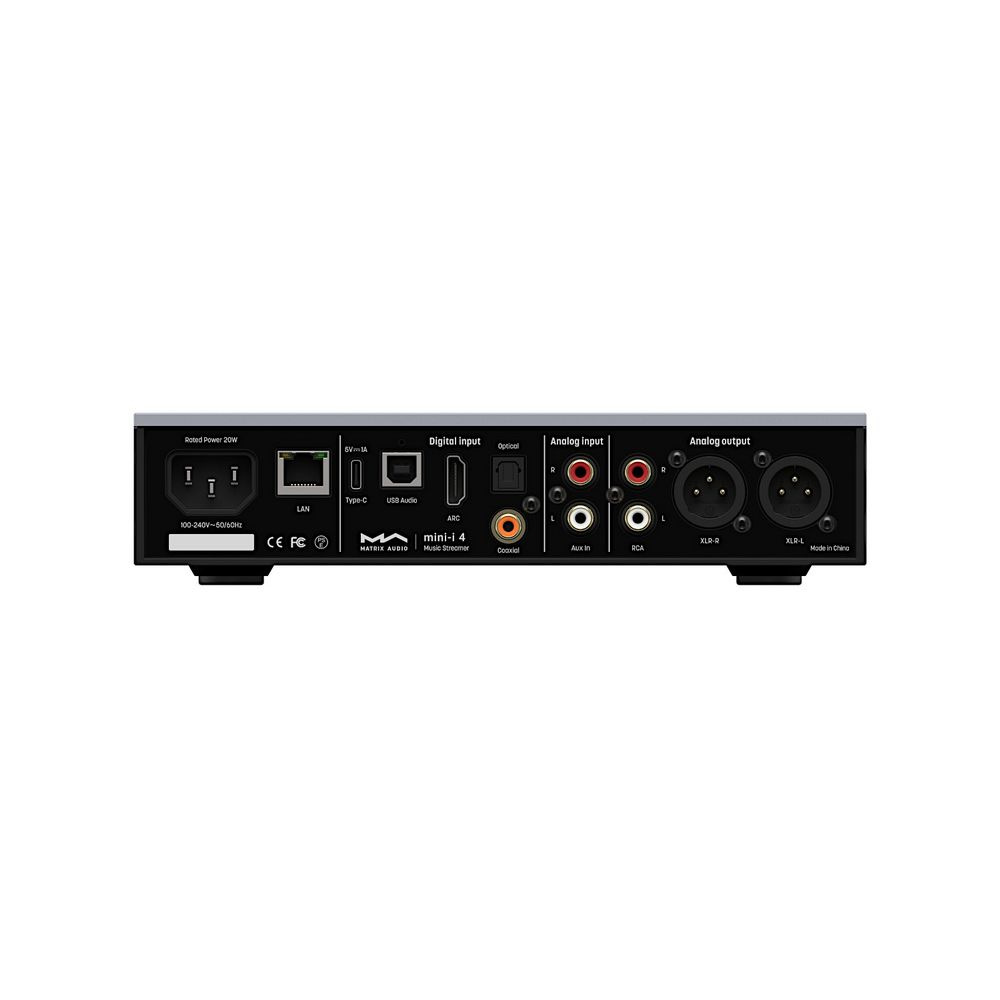 Streamer + D/A převodník MATRIX AUDIO MINI i4, NOVÝ, ZÁRUKA - 4