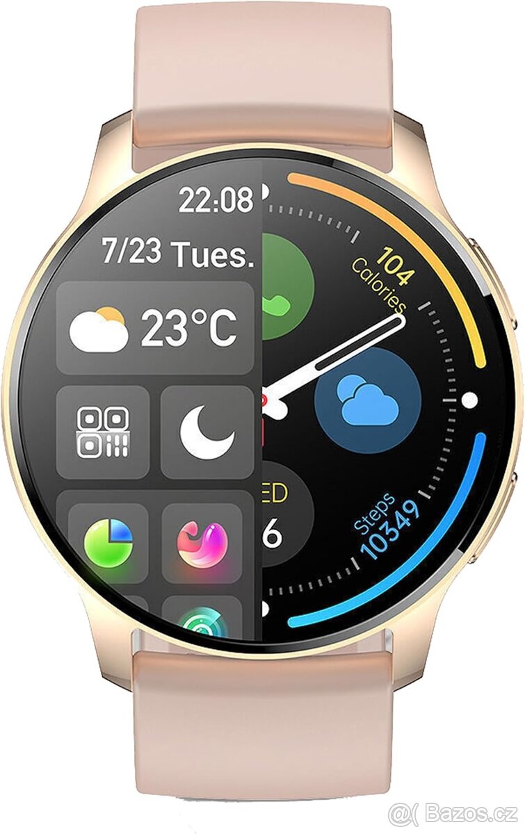 Chytré hodinky dámské INDYGO I50 bílá / fialová - 4