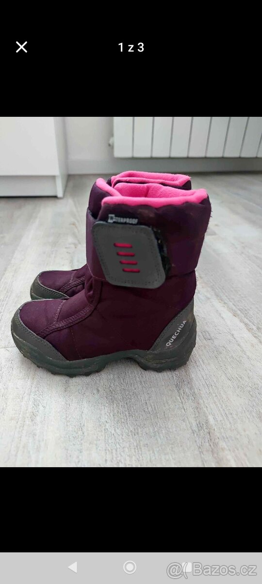 Dívčí zimní boty 28 - 4