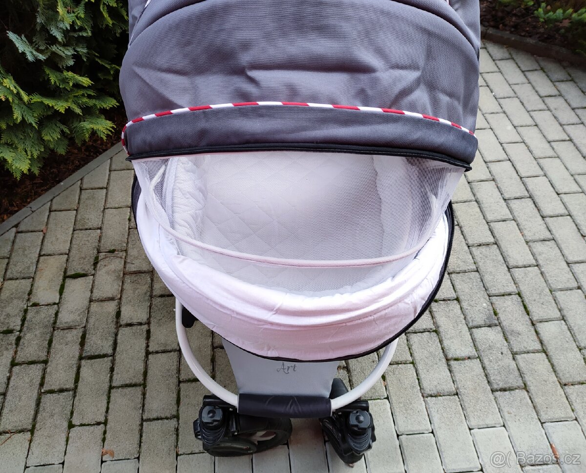 Kočárek Camarelo Art limited edition dvojkombinace - 4