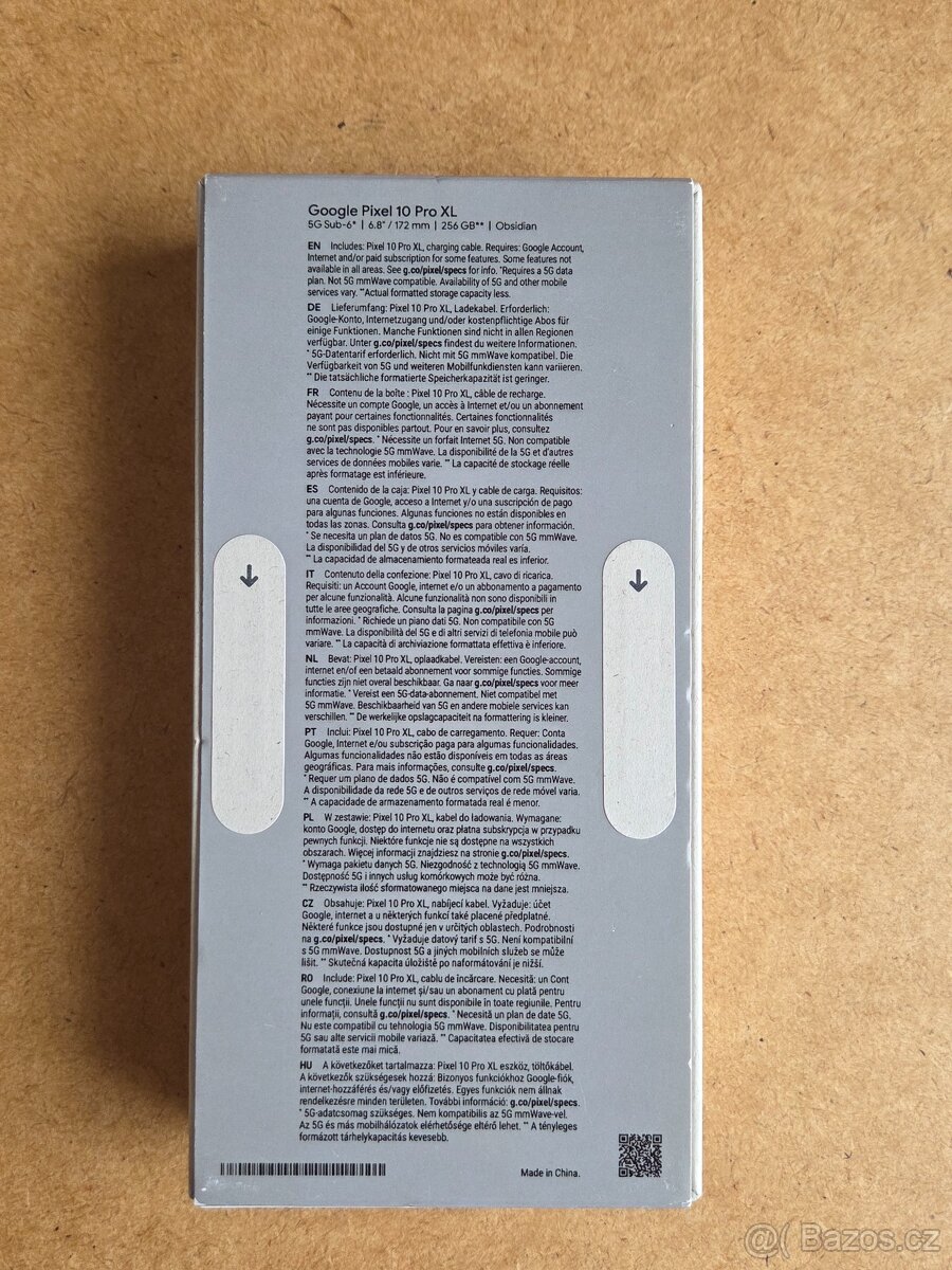 Google Pixel 10 Pro XL 256B Obsidian NEROZBALENÝ - 4