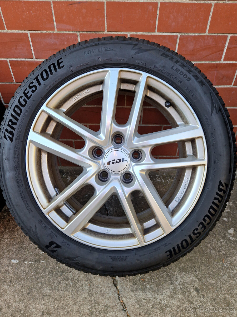 5x112 r17 et45 disky kola skoda octavia 4 IV alu 205 55 17 - 4