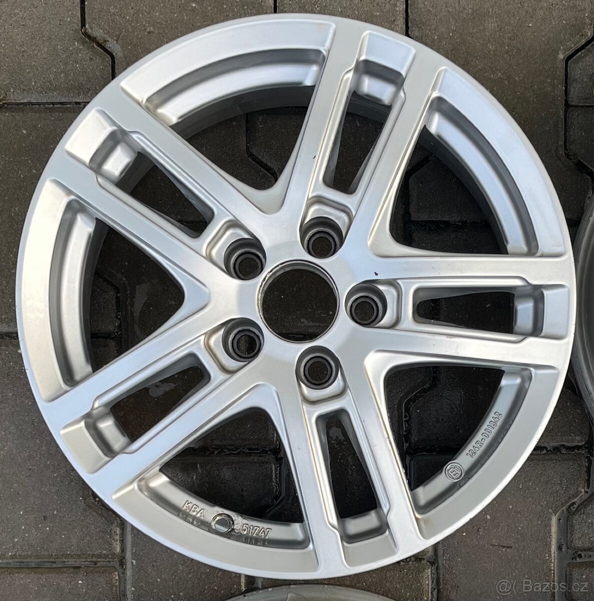 Alu disky Dezent, 5x100, R15, ET38 - 4