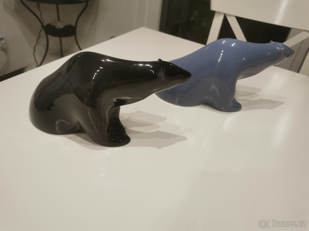 Predám porcelánové sošky medveďov - 4