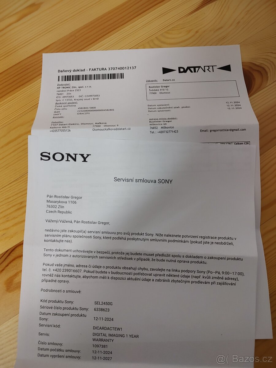 SONY FE 24-50 F2,8 G - PRODLOUŽENÁ ZÁRUKA - 4
