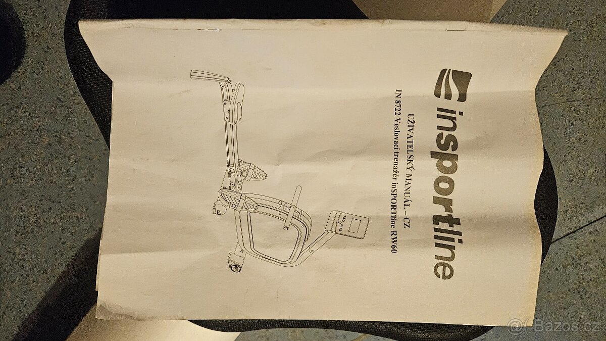 veslovací trenažer Insportline RW 60 - 4