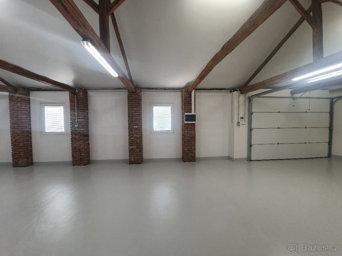 Pronájem-Hala pro výrobu, sklad 84 m2 + 2 park. místa - 4