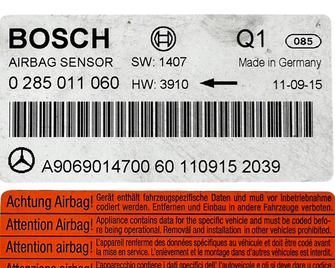 Řídící jednotka airbagu A9069014700 VW Crafter 2E L1H1 2012 - 4