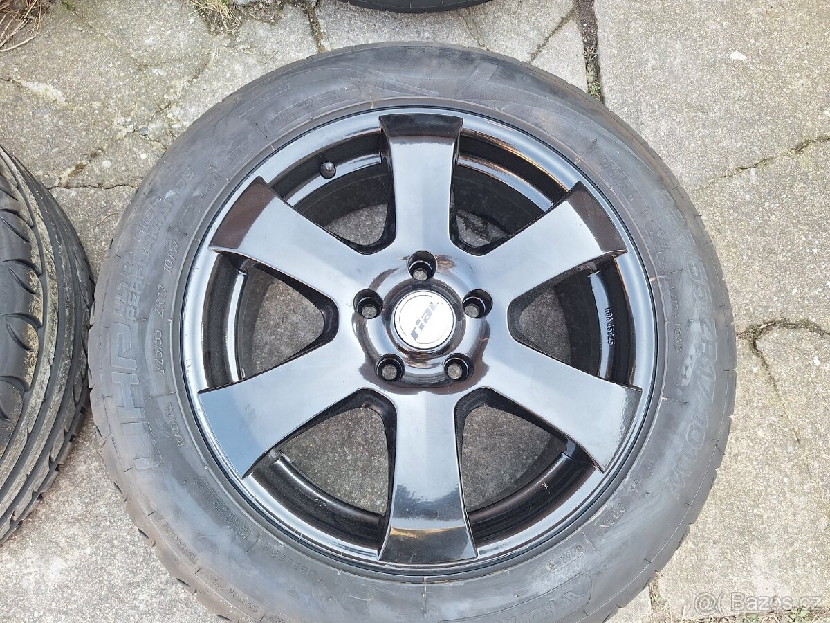 Nová alu kola Rial 17" 7,5J 5x120 ET 45 střed 67,1 - 4