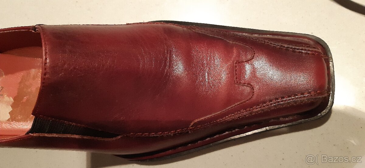 Dámské kožené Lodičky JoeSánchez, vel. 40 - 4
