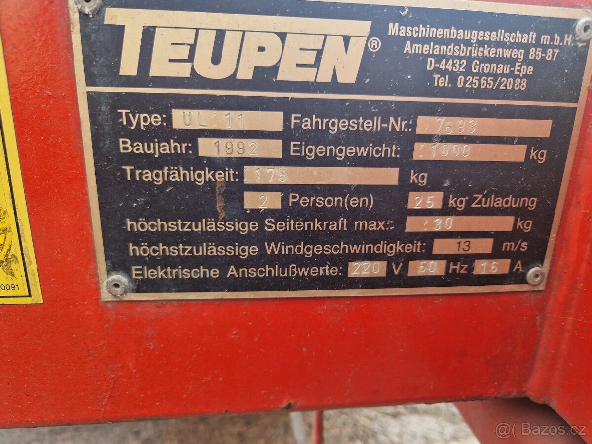 Přívěsná pracovní plošina - 4