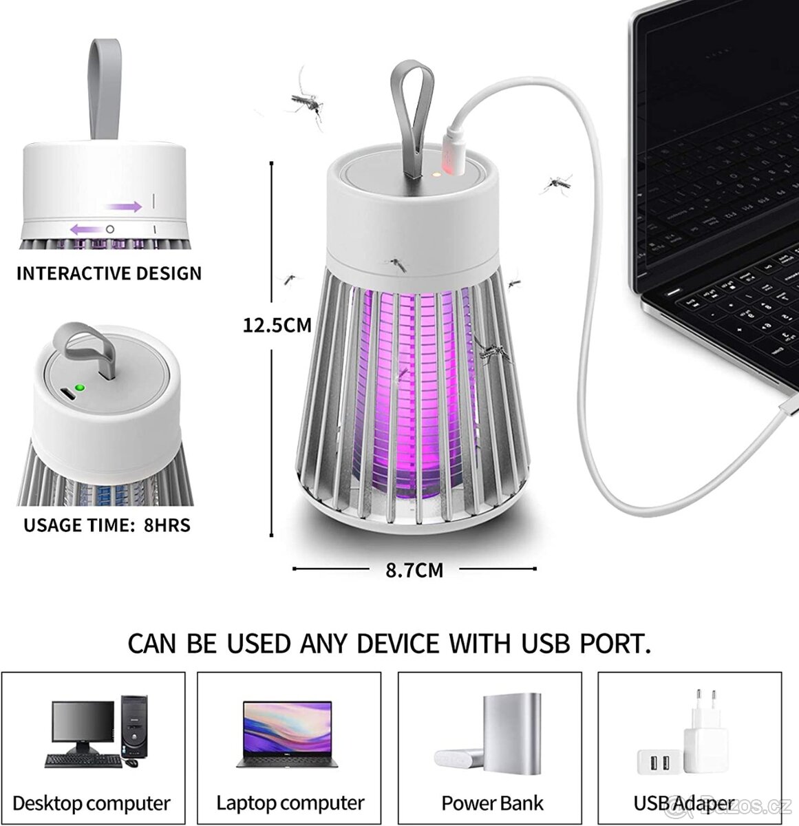 LED lampa proti hmyzu - 4