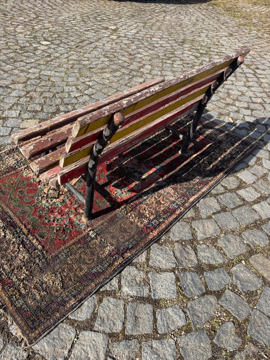 Dětská zahradní lavička - 4