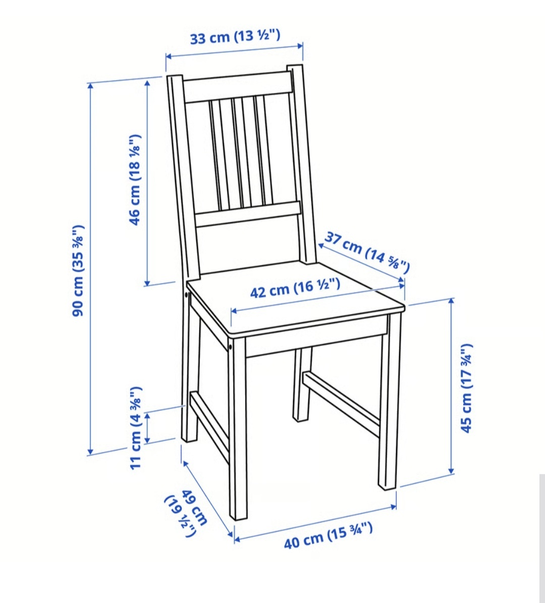 5x židle Ikea - 4