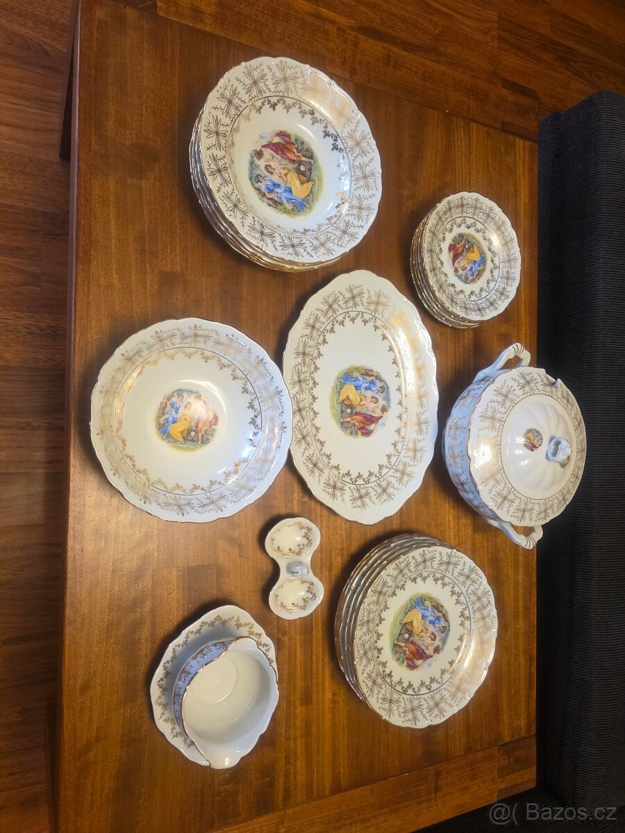 Tři grácie - porcelánová souprava - 4