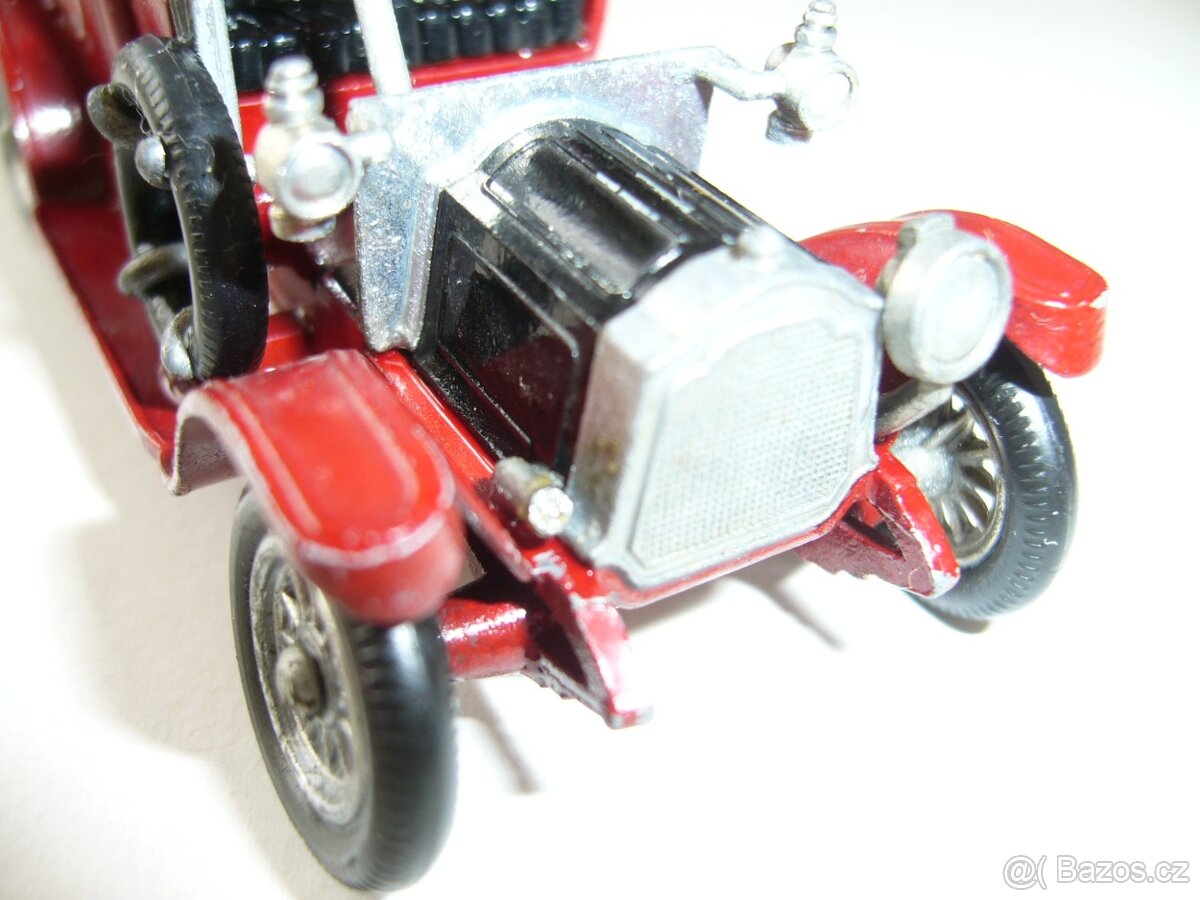 Model auta LESNEY Packard Landaulet - 1912, kovový - 4