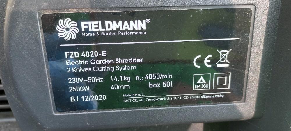 Drtič větví Fieldmann - 4
