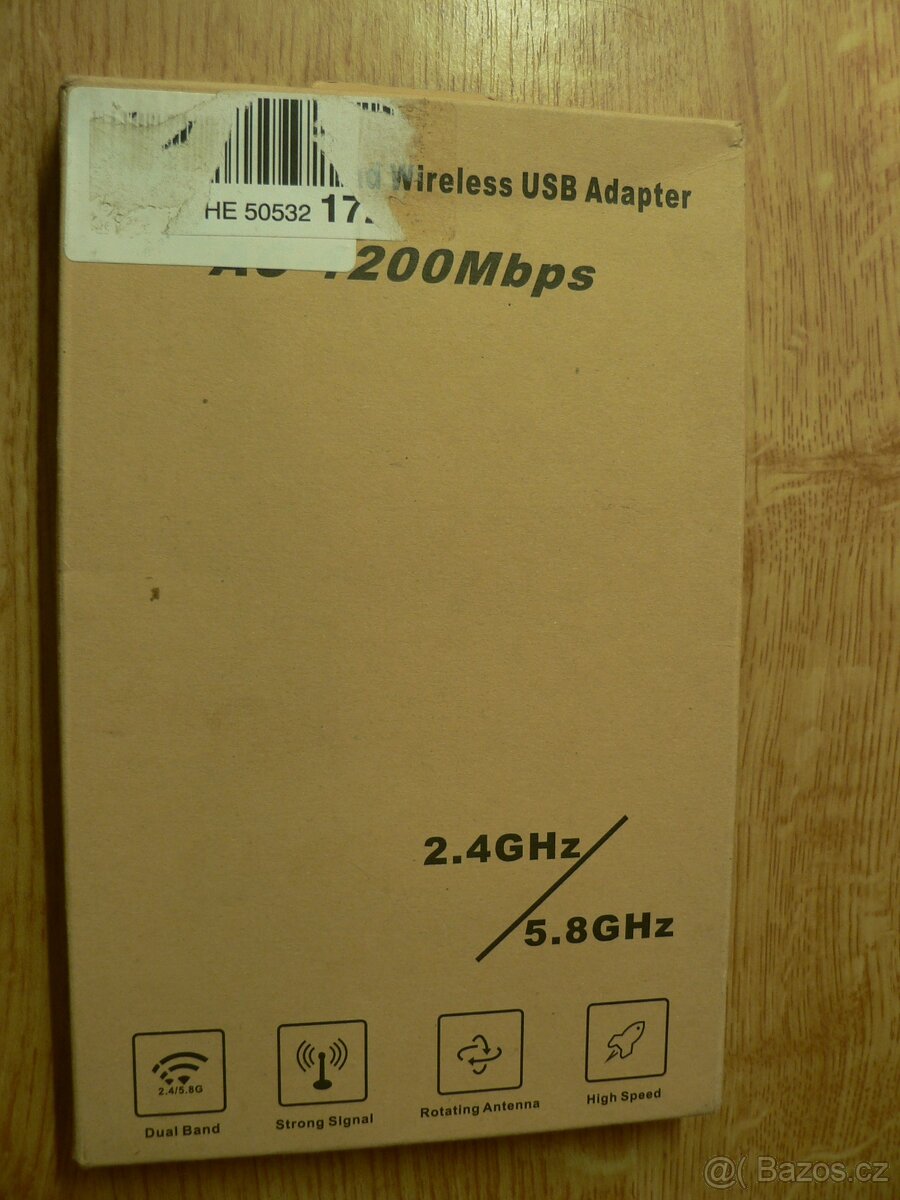 Wi-Fi USB 3.0 AC-1200Mbps adaptér-2,4+5,8 GHz - 4