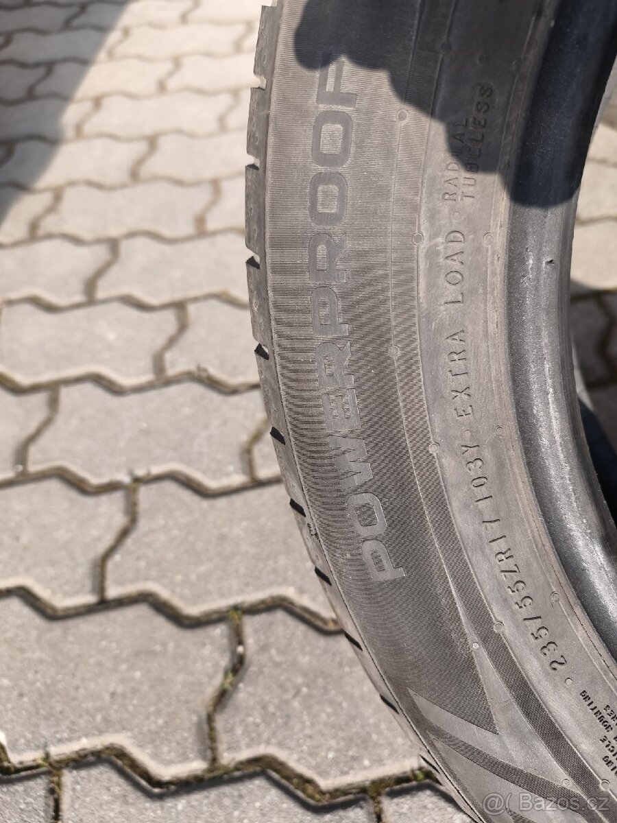 Použité letní pneu 235/55 ZR17, Nokian Tyres PowerProof - 4