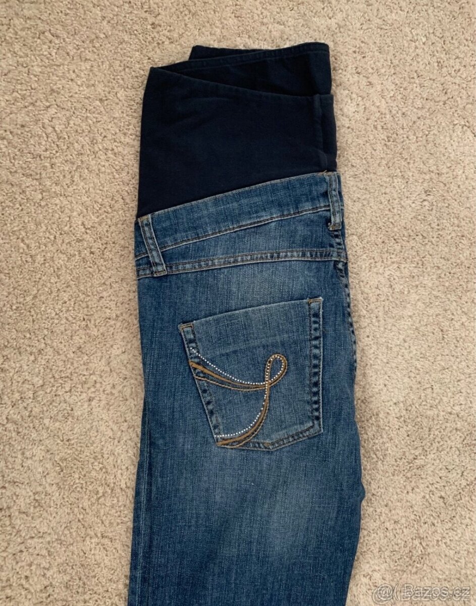 Těhotenské džíny a slabší svetr H&M - 4