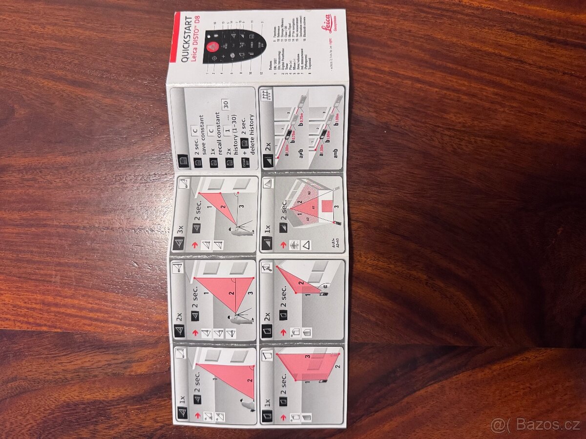 Univerzální laserový dálkoměr Leica DISTO D8 - 4