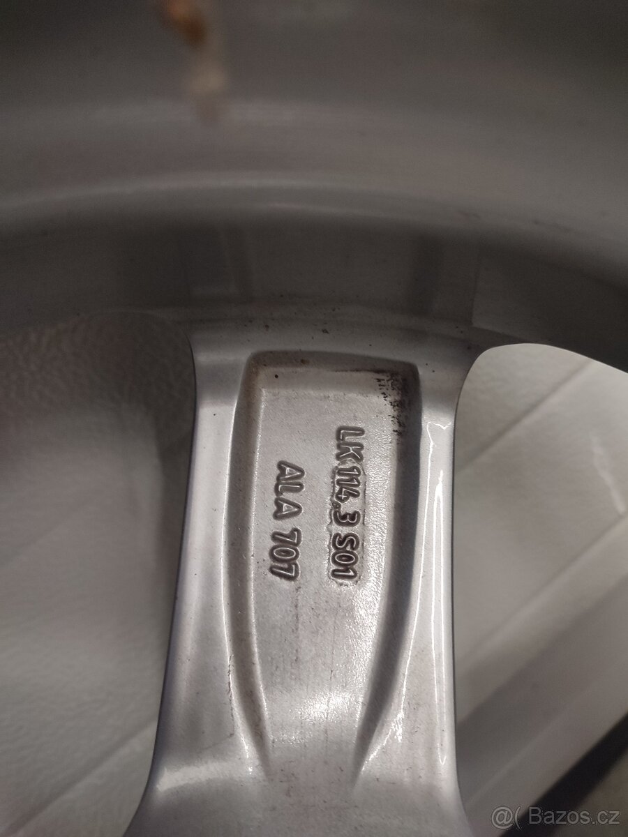 17" ALU , 225/65 zimní Subaru - 4