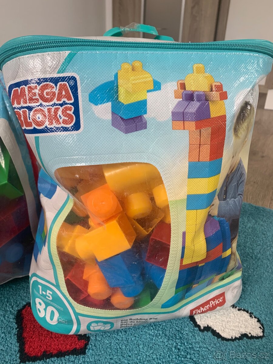 Plastové kostky Mega Bloks First Builders - 4