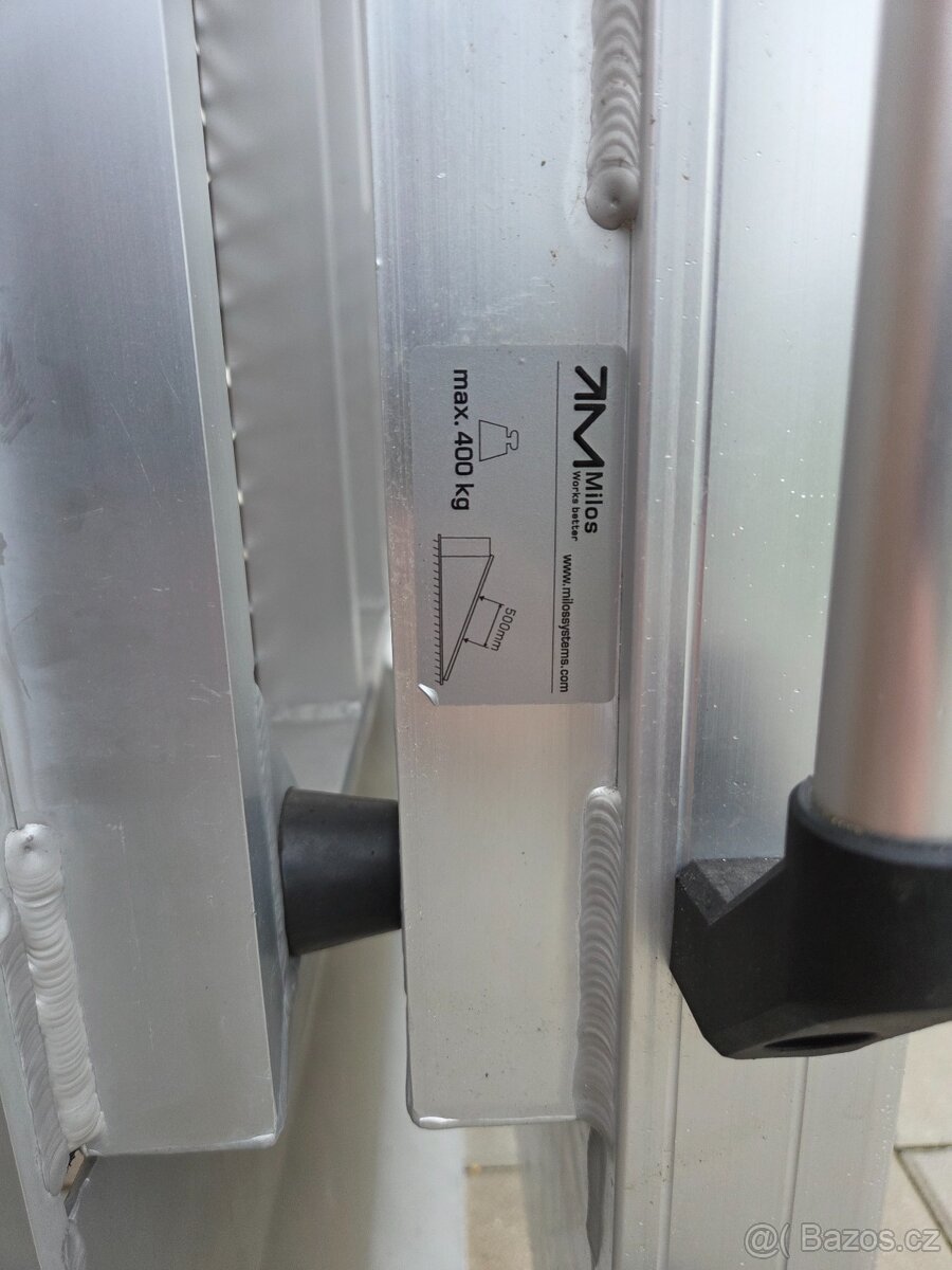 Profi hliníková nájezdová rampa pro vozíčkáře do auta - 4