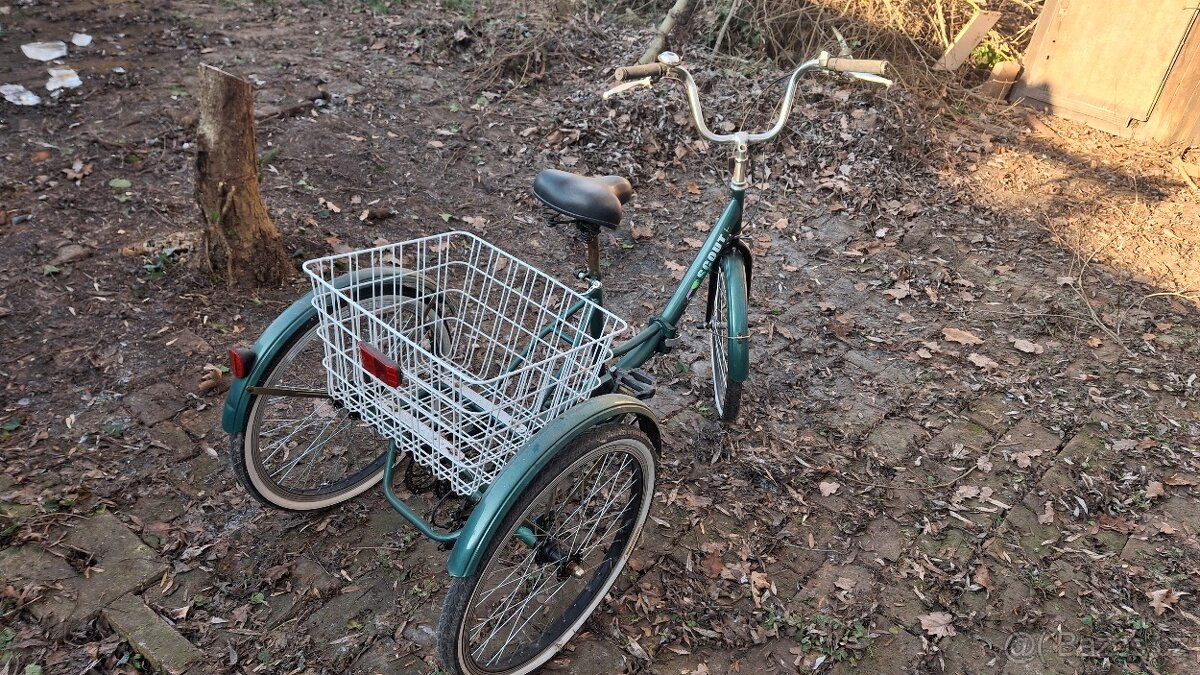 Tříkolka Scout zelená - 4