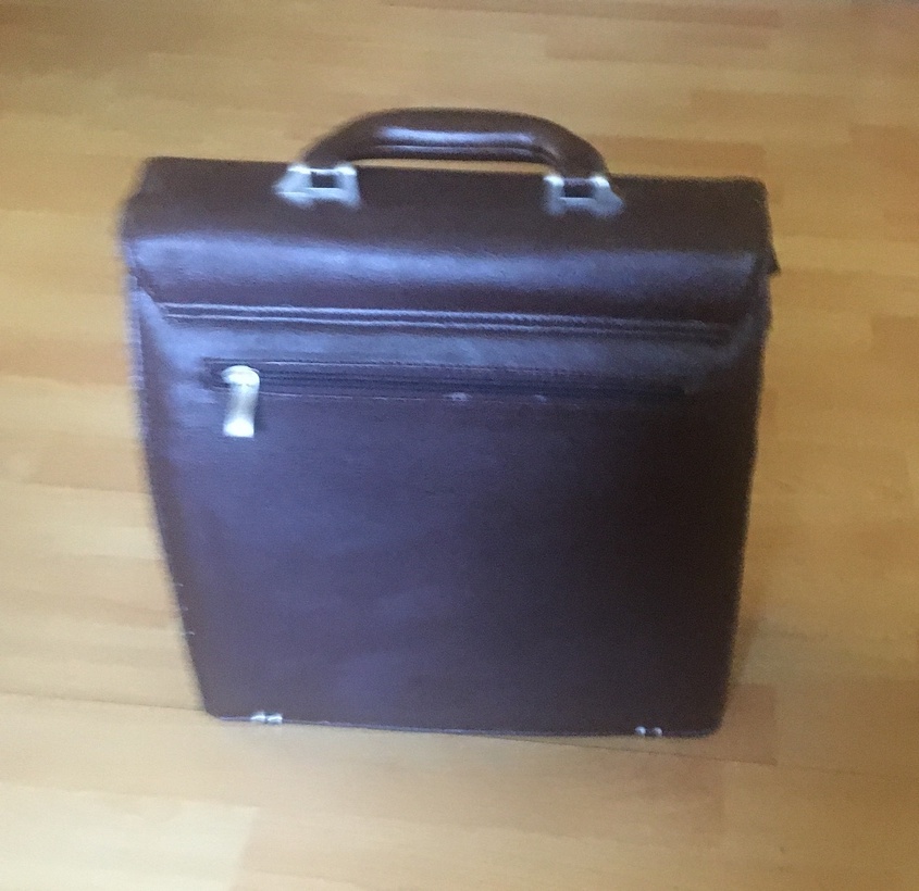 pánská kožená taška David Moda - 4