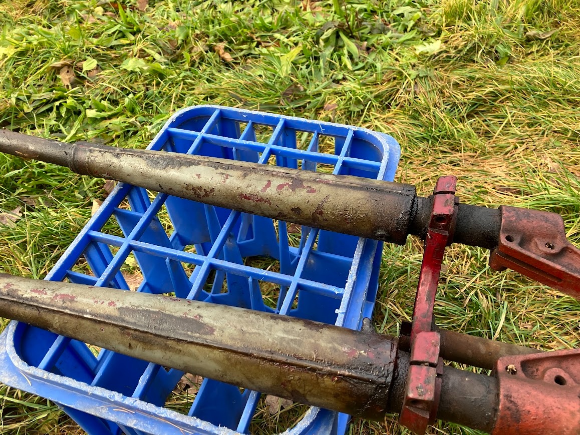 jawa pérák, ogar 350 přední vidlice - 4