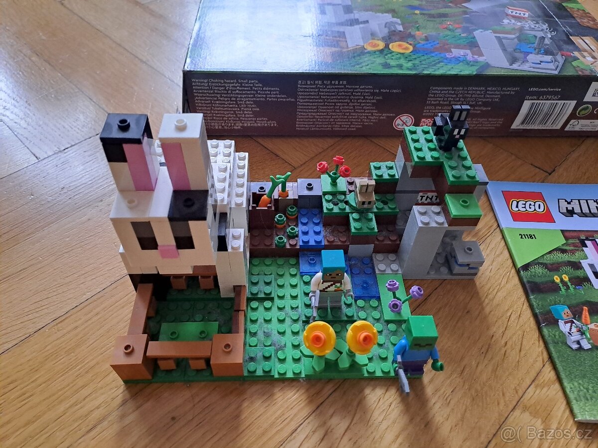 Lego Minecraft 21181 Králičí ranč - 4