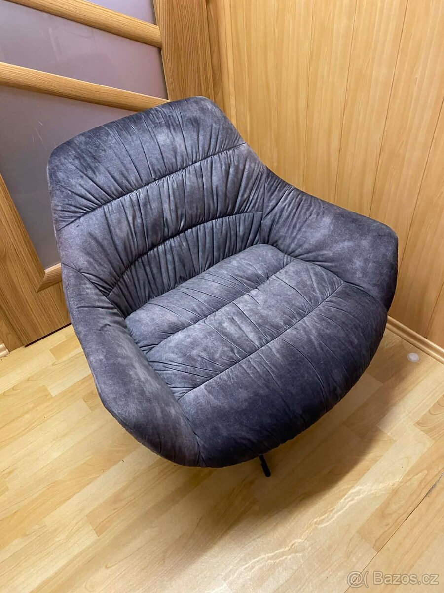 Otocne kreslo nove. - 4