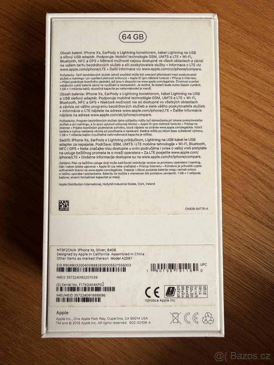 Apple iPhone Xs - 64GB - 4