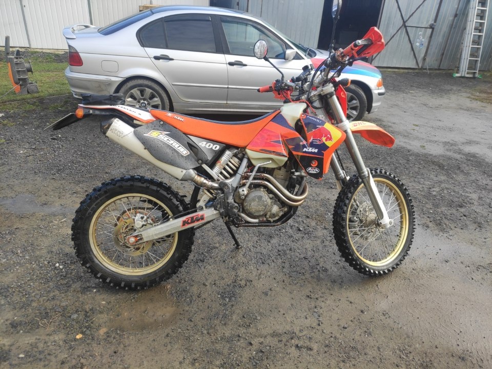 KTM exc 400 - 4